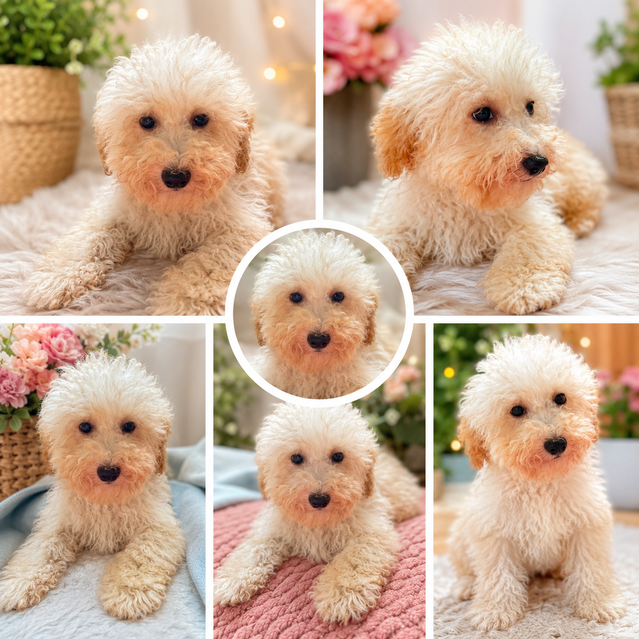 Cachorro Caniche Apricot 3/4kg