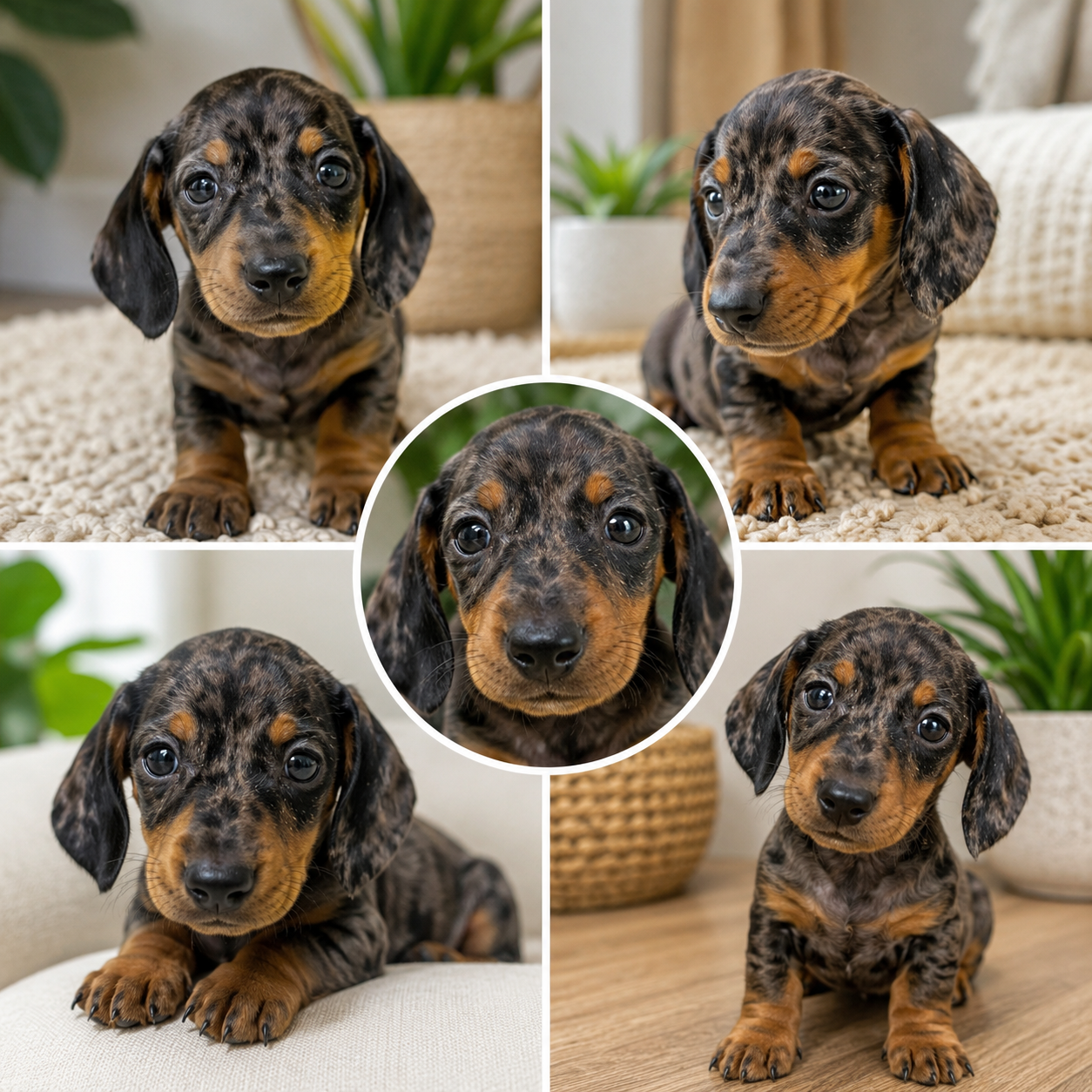 Cachorro Teckel Merlé