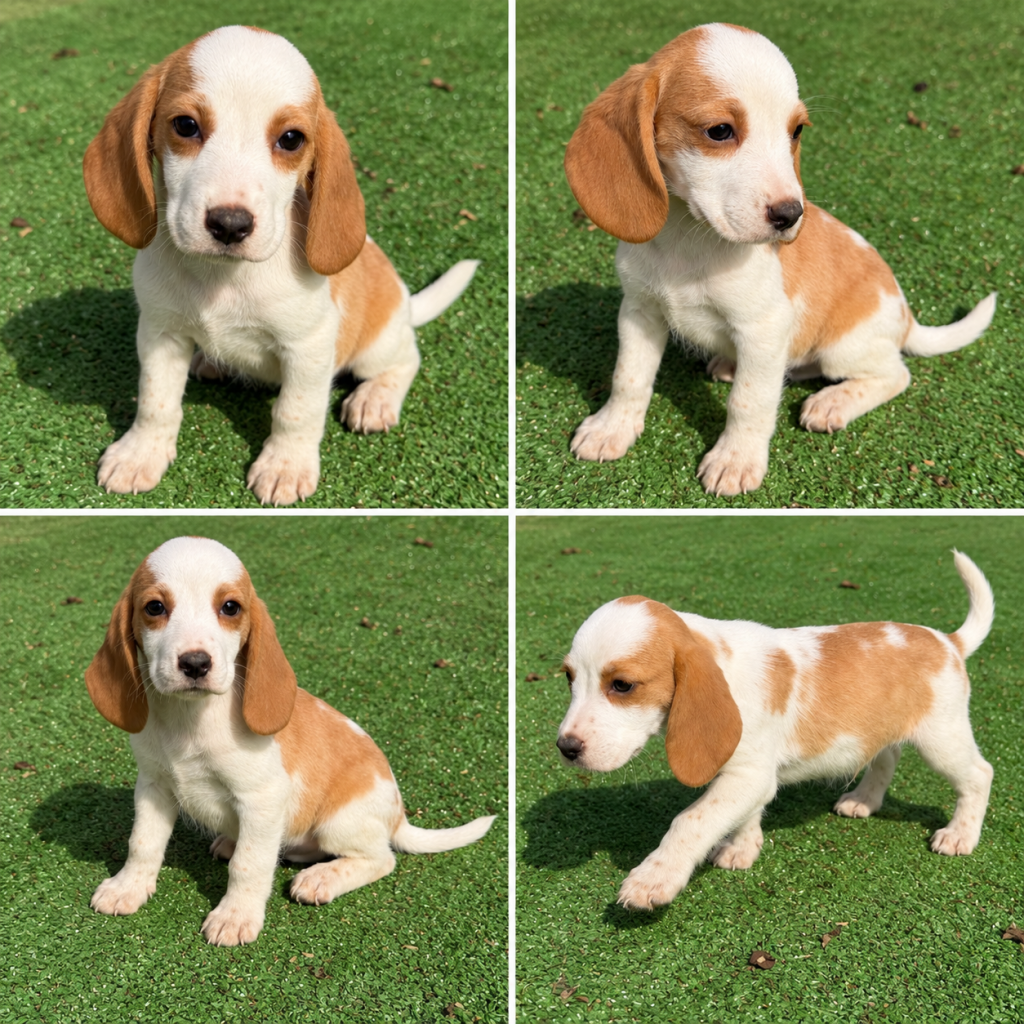 Cachorro de raza Beagle color Bicolor tipo