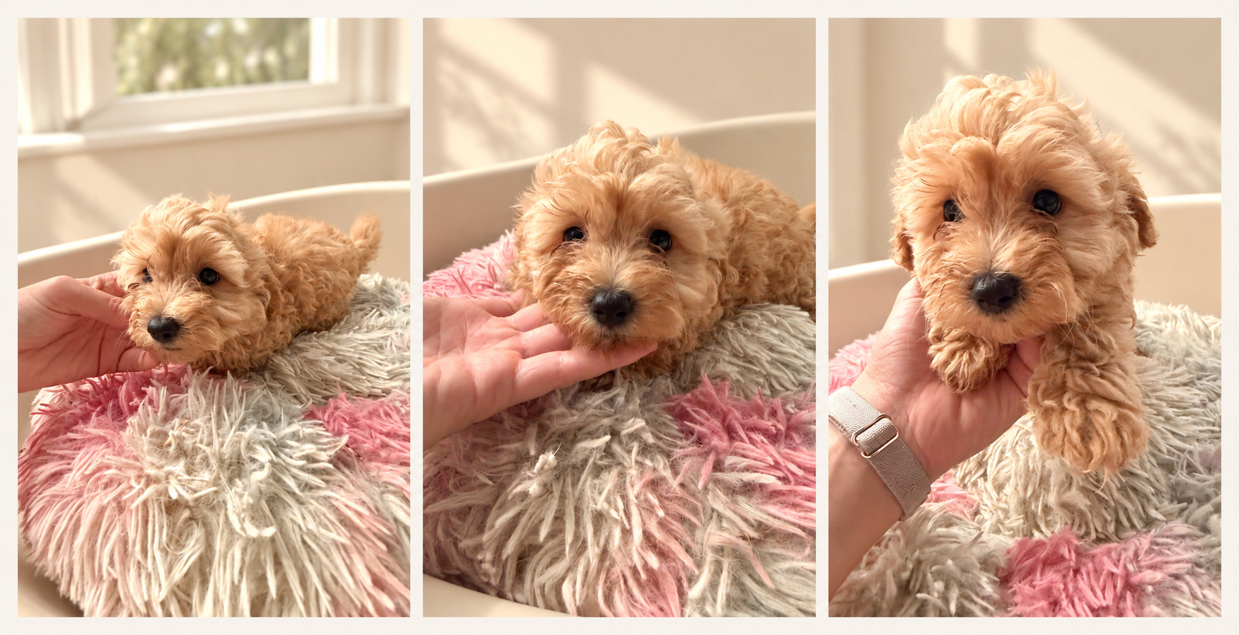 Cachorro Maltipoo Dorado