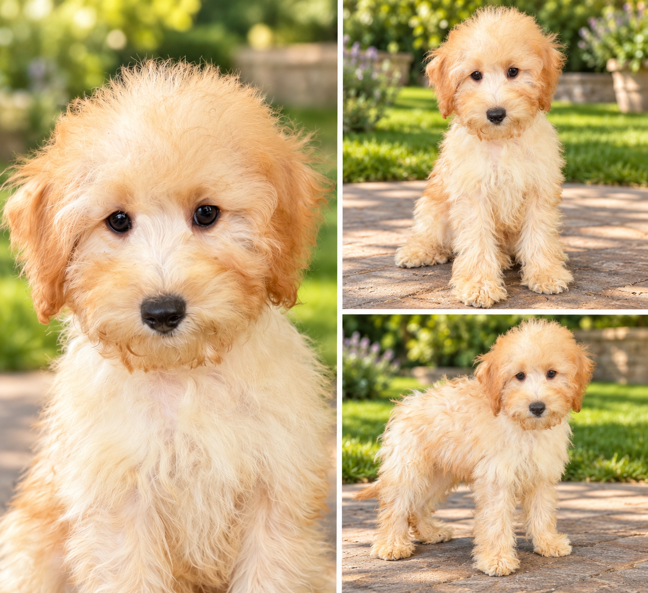 Cachorro Caniche Crema Enano